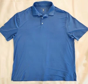 Hickey Freeman XXL Golf Polo Mens Size 2XL Short Sleeve Shirt Blue EUC - Picture 1 of 8