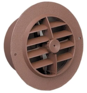Ventilación de piso de plástico para autocaravana American Motorhome, marrón 013-060 - Imagen 1 de 1