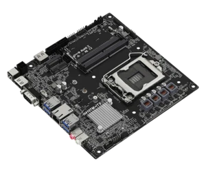 ASRock H410TM-ITX scheda madre Intel H410 LGA 1200 DDR4 M.2 core HDMI Mini-ITX - Foto 1 di 3