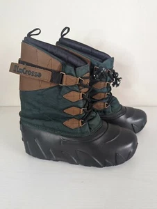 LACROSSE Brown & Green Winter Insulated Hunting Boots Men Shoe Size 6 - Picture 1 of 4
