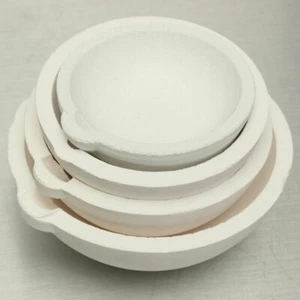 Platos de fusión de crisoles cerámica fundición joyería oro plata derretimiento hágalo usted mismo - Imagen 1 de 4