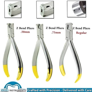 Orthodontic Z-Bend Plier TC Dental Arch Wire Step Bending & Detailing Instrument - Picture 1 of 5