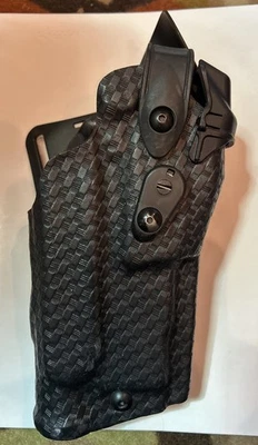 SAFARILAND 6360RDS 4502 ALS/SLS SIG P320 M17 LEVEL III HOLSTER Basketweave X300U - Image 1 of 4
