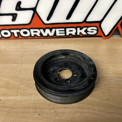 Amortiguador de polea de manivela equilibrador armónico OEM BMW 328i 428i 228i 528i X3 F30 12-18 Foto 1 de 4