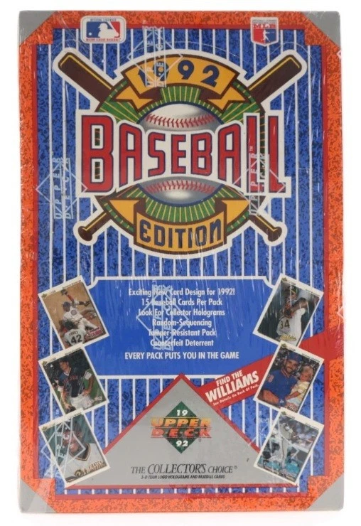 1992 Upper Deck Baseball Card Singles (#1-199) - Image 1 of 1