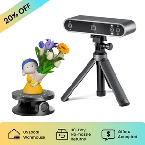 Escáner 3D Revopoint POP 3 Plus 0,04 mm precisión 18 fps escáner corporal portátil - Imagen 1 de 12