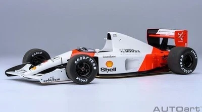 AUTOart 1/18 McLaren Honda Ayrton Senna MP4/6 Japan GP 1991 F1 Car NUOVO - Immagine 1 di 4