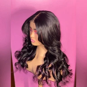 22 inch 250% density ‘punk girl’ closure wig - Picture 1 of 3