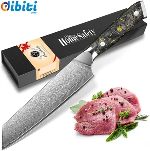 Coltello Kiritsuke Damasco, Coltello Damasco Coltello Da Chef Professionale I La - Foto 1 di 19