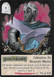 Zaknafein the Weapons Master 94/100 - Underdark Spellfire CCG TSR, Inc. 1995 - Imagen 1 de 6