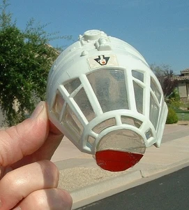 SCHÖNER Baldachin & Glaseinsatz TEIL 1979 Han Millennium Falke Vintage Star War BRUCH - Bild 1 von 7