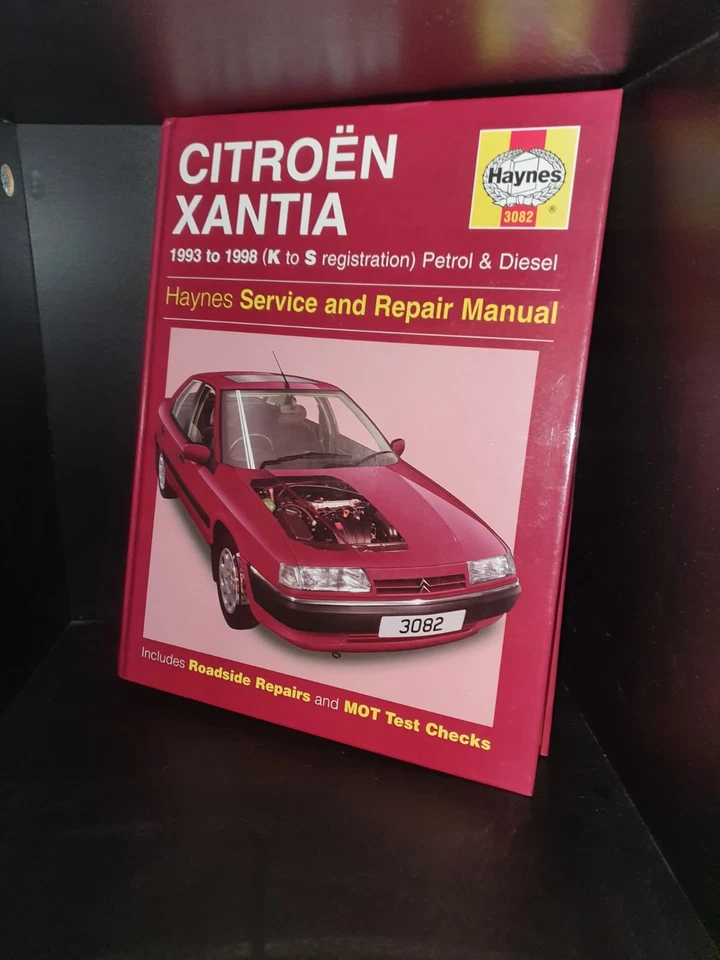 Citroen Xantia (Petrol & Diesel) Haynes Workshop Manual 1993-2001 - Image 1 of 1