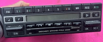 Original ✅ Mercedes Oldtimer Becker Radio GrandPrix ✅ S W123 124 126 107 SE SL ✅ - Bild 1 von 4
