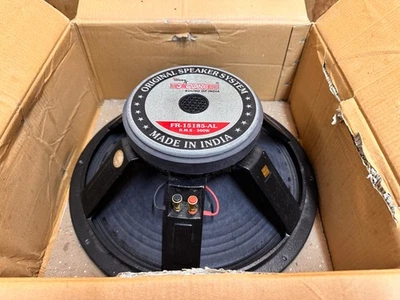 5 Core FR 15185-AL 15" Speaker 300W RMS 8 Ohms 3" Voice Coil PA Speaker - ONE