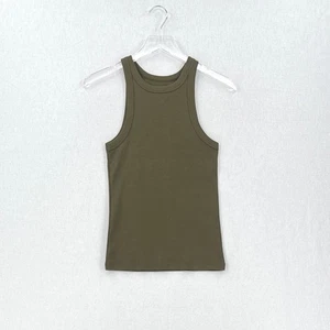 OUTERKNOWN Sojourn geripptes Tanktop Damen Small olivgrün Racerback ärmellos - Bild 1 von 9