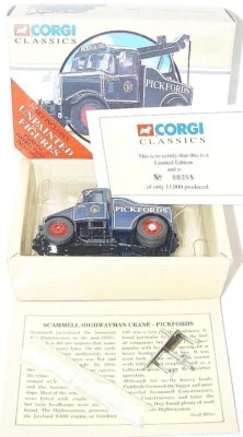 Corgi Toys Classic 1:50 SCAMMELL HIGHWAYMAN "PICKFORDS" TOW TRUCK 97368 NMIB`95! - Image 1 of 4