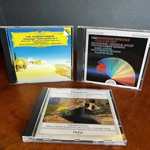 Lot: 3 Édouard Lalo CD Symphonie espagnole Vieuxtemps Mintz Cello Concerto Russe - Picture 1 of 10