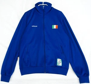 Adidas FIFA 2008 Blau Italien Retro Look Trainingsjacke Herren L - Bild 1 von 9