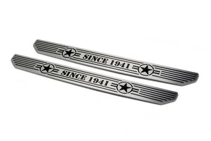 DV8 Offroad D-JL-180014-STR2 Door Sill Plates - Picture 1 of 6