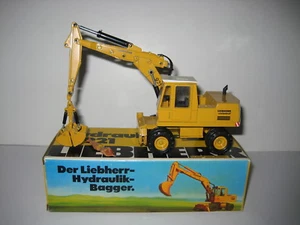 LIEBHERR A 921 SERIE B BAGGER GREIFER MOBIL #2821.2 CONRAD 1:50 OVP - Picture 1 of 1