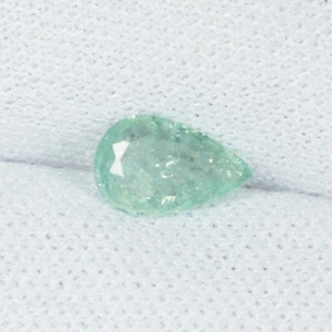 0.41 Cts Best Luster & Good Blue Color Natural Paraiba Tourmaline Pear...!!!!!! - Picture 1 of 2