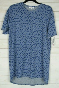 Lularoe Men's Patrick Gray & Blue T Shirt Size Small NWT - Picture 1 of 3