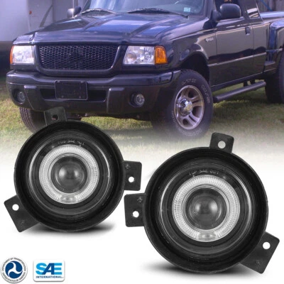 For 2001-2003 Ford Ranger Fog Lights Clear Lens Projector Driving Lamps  - Image 1 of 4