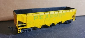 EX9E HO Scale Train Car PEABODY SHORTLINE PSL 6671 4 BAY HOPPER HORN HOOK - Picture 1 of 1
