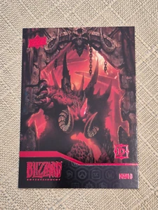 2023 Upper Deck Blizzard Legacy Collection #28 Diablo Horde Red Foil - Picture 1 of 2
