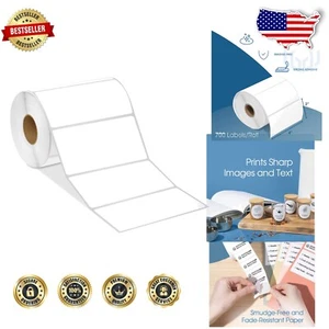 4" x 2" Direct Thermal Labels – 10 Rolls for Efficient Shipping & Organizing - Picture 1 of 9