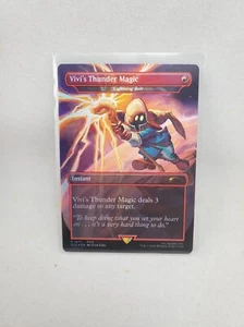 Vivi's Thunder Magic -Lightning Bolt (Rainbow Foil) Secret Lair FINAL FANTASY - Picture 1 of 2
