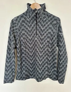 COLUMBIA Sportswear Womens Quarter Zip Fleece Pullover Grey M - Picture 1 of 6