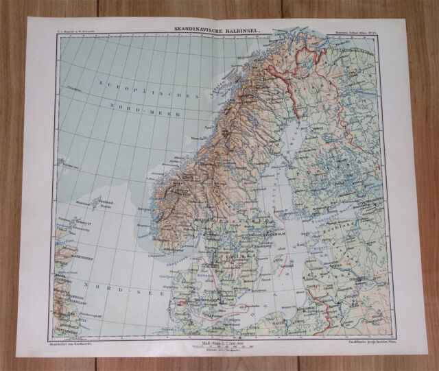 Mapa Da Suécia Noruega Finlandia Dos Países De Escandinávia