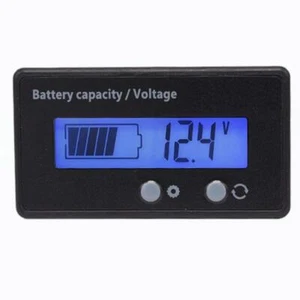 12V-48V LCD Battery Capacity Indicator Digital Voltmeter Monitor Voltage Hot K9 - Picture 1 of 14