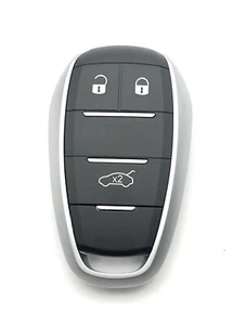 AML 3 button case for Alfa Romeo Giulia Stelvio remote fob 2017 - 2020 - Picture 1 of 3