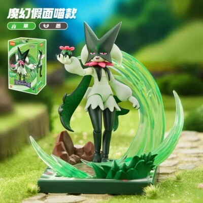 Blokees CV-L Meowscarada Classic Assembled Toy Model Action Figure Children Gift