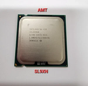 SL9XN Intel Celeron 430 1.8 GHz CPU Processor LGA 775 Processor 512k/800 MHz - Picture 1 of 2