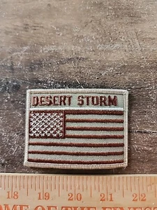 Vintage Desert Storm Glue Or Sew On Patch FREE SHIPPING - Picture 1 of 2