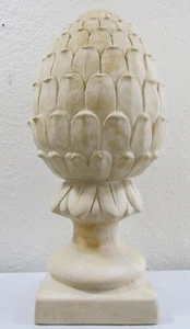 Vintage Large Artichoke Plaster Sculpture 20.25 Inches Tall - Picture 1 of 8