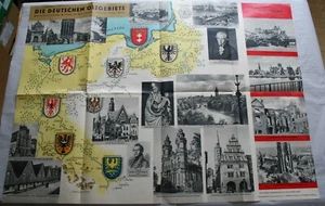 The German Eastern Territories. Cultural Historical Supplement. Map Local Service - Picture 1 of 2