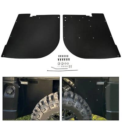 NEW! REAR MUD GUARDS FOR 2013 thru 2017 POLARIS RANGER XP 900 AND XP 1000 - Image 1 of 4
