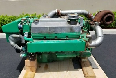 Cummins VT-555-M, Marine Diesel Engine, 270HP - Image 1 of 4
