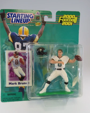 Starting Line Up 2000 Hasbro Mark Brunell Jacksonville Jaguars Collector Figure Cover