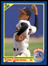 1990 Score John Pawlowski Chicago White Sox #617