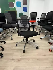 Steelcase - Think - Konferenzstuhl auf Rollen - Stoff - Schwarz - A702 - Bild 1 von 6