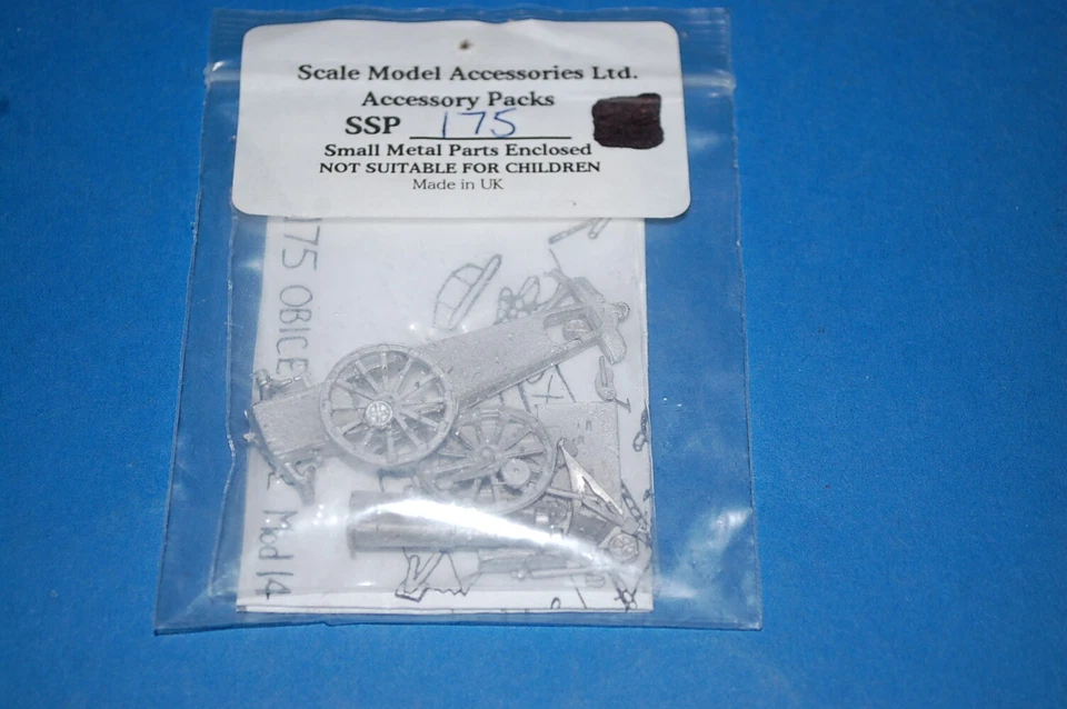 Scale Model Accessories SSP 175 - Obice 149/12 Mod.14 Howitzer scala 1/76 - Immagine 1 di 1