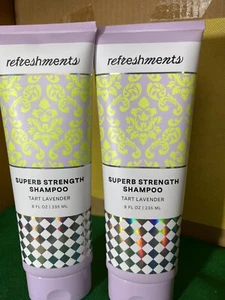 Lot of 2 Refreshments Superb Strength Shampoo TART LAVENDER NewSealed 8 floz - Picture 1 of 24