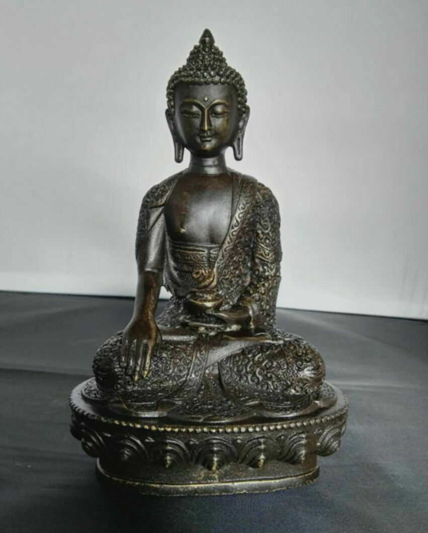 古董，阿弥陀如来像，中国清時代，古铜製，旧家藏出。 木造阿弥陀如来立像 文化遺産オンライン