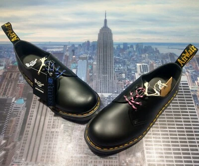 Dr. Doc Martens x Atmos 1461 3 Eye Leather Oxford Shoe Mens Size 8 26928001 New - Image 1 of 4
