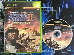 Conflict: Desert Storm II -- Back to Baghdad (Microsoft Xbox, 2003) - No Manual - Picture 1 of 5